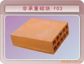 浙江特拉建材 砖瓦及砌块产品列表
